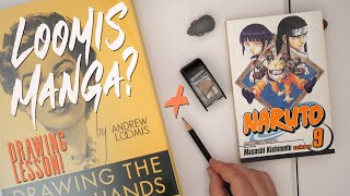 Can you Draw Manga with the Loomis Method Head Construction Tutorial for Manga or Comics [upl. by Ahsined]