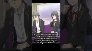 This latest Oregairu OVA is really messed up shorts [upl. by Thornton]