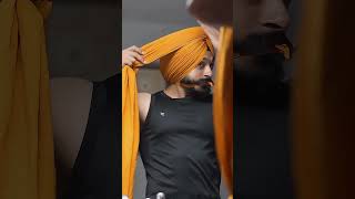 turban training shortvideo [upl. by Enidlareg]