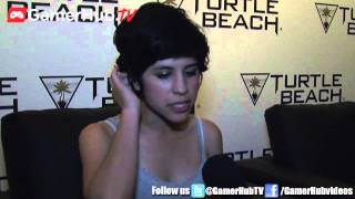 Actress Ashly Burch Talks Borderlands 2 Tiny Tina And Video Game Acting  Gamerhubtv [upl. by Ellennej698]