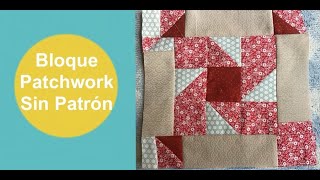 Utiliza Los Retales Para Crear Un Bloque Patchwork [upl. by Jade]