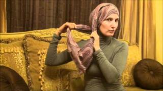 Hijab Tutorial  19  Easy Lazy Style [upl. by Inoliel574]