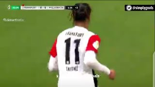 Hugo Ekitike GoalFrankfurt Vs Borussia Monchengladbach 10All goals Results amp Extended Highlights [upl. by Randy]