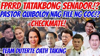 LIVE MANILA HOTEL GRABE CHECKMATE SILA FPRRD TATAKBONG SENADOR PASTOR NAG FILE NA NG COC dds [upl. by Jenesia]