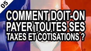 AUTOENTREPRENEUR 05 Comment doiton payer toutes ses taxes et cotisations [upl. by Zipnick558]