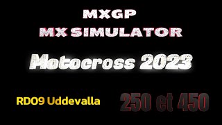 Mx Simulator 2023 MXGP RD09 Uddevalla [upl. by Kaiser]