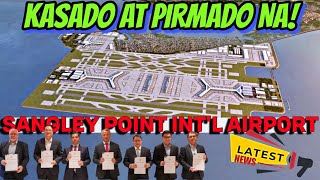 SANGLEY POINT INTERNATIONAL AIRPORT UPDATE 2023 [upl. by Ylrehs]