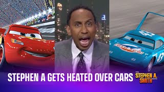 Live caller tries to get Stephen A Smith with Pixar’s CARS question…gets owned [upl. by Fineberg]