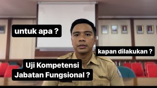 Uji Kompetensi Untuk Pengangkatan dan Kenaikan Jabatan Fungsional Permenpan 12023 amp PerBKN 32023 [upl. by Dorelle]