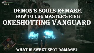 Demons Souls Remake  How to Use Masters Ring [upl. by Ynohtnaleahcim82]