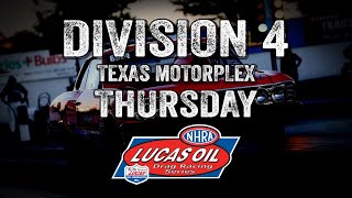 Division 4 Texas Motorplex Thursday [upl. by Ymij]