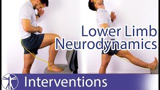 Lower Limb Neurodynamic Techniques  Sliders amp Tensioners [upl. by Trilbee]