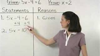 Geometry Proofs  Algebra Proofs  MathHelpcom [upl. by Kinata]