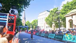 Impressionen vom Ziel bei den Cyclassics in Hamburg 2023 [upl. by Nirrad872]