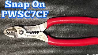 Snap On Wire Stripper In Depth Review [upl. by Ehtylb]