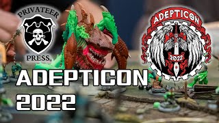 Adepticon 2022 Privateer Press [upl. by Enneibaf567]