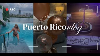 TRAVEL VLOG PUERTO RICO La Placita  OLV hotel  Helicopter Ride  Dinner at STK amp MORE [upl. by Alleb]