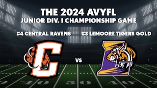 The 2024 AVYFL Junior Div I Championship Game [upl. by Aekan866]