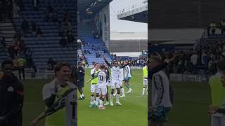 Wilson Isidor absolutely loving celebrations with Sunderland fans after win sunderland portsmouth [upl. by Ayom]