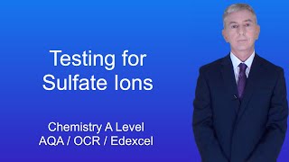 A Level Chemistry Revision quotTesting for Sulfate Ionsquot [upl. by Alyks]