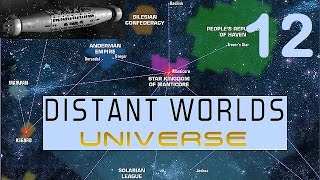 Distant Worlds Universe  Lets Play  12  Hostile Actions [upl. by Katuscha]