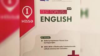 İngilis Dili Test Toplusu 2018 1ci hissə cavablar [upl. by Nidorf502]