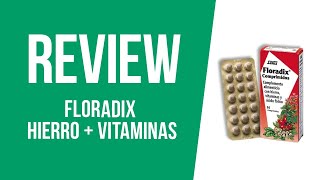 REVIEW Floradix hierro vitaminas y ácido fólico en un mismo complemento  DosFarma [upl. by Mullac727]