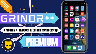 How to Get Free Grindr dating 3 Months XTRA Boost Premium Membership  Android amp iOS [upl. by Ynnig]