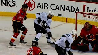 Watch Evander Kane’s four goals against Flames [upl. by Jain]