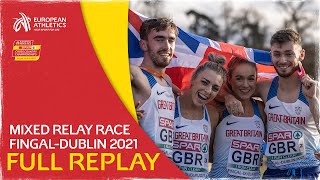 STUNNING Comeback  Mixed Relay  SPAR European Cross Country Championships 2021 [upl. by Anaylil]