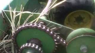 Walkaround of the John Deere 800 swather [upl. by Ynnaf]