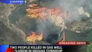 Raw Video Deadly Gas Well Explosion [upl. by Doownel]