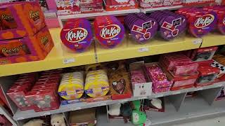 Target Valentines Day CandyMerchandise WalkThrough 2024 [upl. by Uv753]