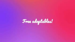 Free adoptables CLAIM WHILE OPEN shorts [upl. by Sawtelle]