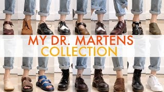 MY DR MARTENS COLLECTION 2018 [upl. by Ashling]