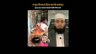 দেখুন কিভাবে ডিম অমলেট করছে। islamicstatus allahhuakbarallahhuakbar trending halal [upl. by Kathy]