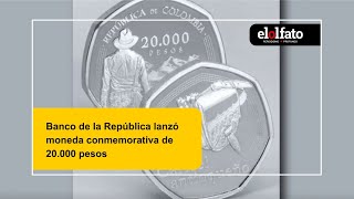 Banco de la República lanzó moneda conmemorativa de 20000 pesos [upl. by Kathleen]