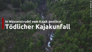 Tscheche 54 bei Kajakunfall im Gimbach bei Steinbach am Attersee tödlich verunglückt [upl. by Nosnarb]