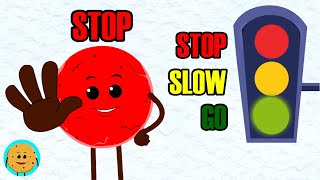 Traffic Safety Song Vehicle Songs and Nursery Rhymes for Kids [upl. by Lorsung942]