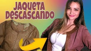 DIY  Como consertar e reformar jaqueta de quotcouroquot descascando  Fix a peeling leather jacket [upl. by Vernen387]