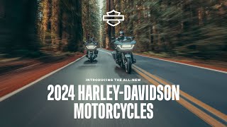 AllNew 2024 HarleyDavidson Motorcycles [upl. by Eardnoed]