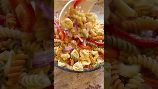 Tortellini Salad shorts pastasalad easyrecipe [upl. by Initirb358]