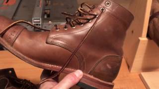 Oak Street Bootmakers  Natural CapToe Trench Boot  3 Month Review [upl. by Bolger]