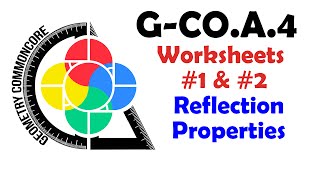 GCOA4 Worksheets 1 amp 2  Reflection Properties amp Characteristics [upl. by Olotrab]