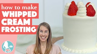 Whipped Cream Frosting [upl. by Richia]