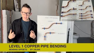 LEVEL 1 PIPE BENDING OFFSETS IN COPPER [upl. by Roane]