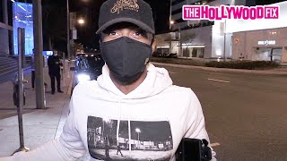 Jeff Tingz Speaks On The Lopez Brothers Scandal amp Hannah Stocking While Arriving To BOA Steakhouse [upl. by Nnyletak]