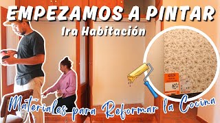 Empezamos a PINTAR la 1ra HABITACIÓN  MIRANDO Materiales para la REFORMA de la COCINA susanvlogs [upl. by Kipton]