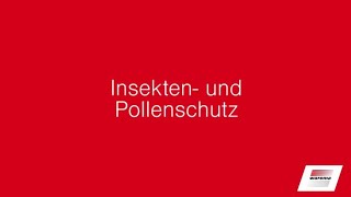 Insektenschutz nach Maß [upl. by Tiemroth]