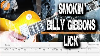 Billy Gibbons ZZ Top Guitar Licks with Tab [upl. by Pearlstein]